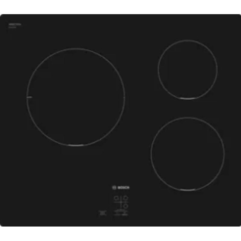 Bosch PUC611AA5E Black Εστία Αυτόνομη Επαγωγική